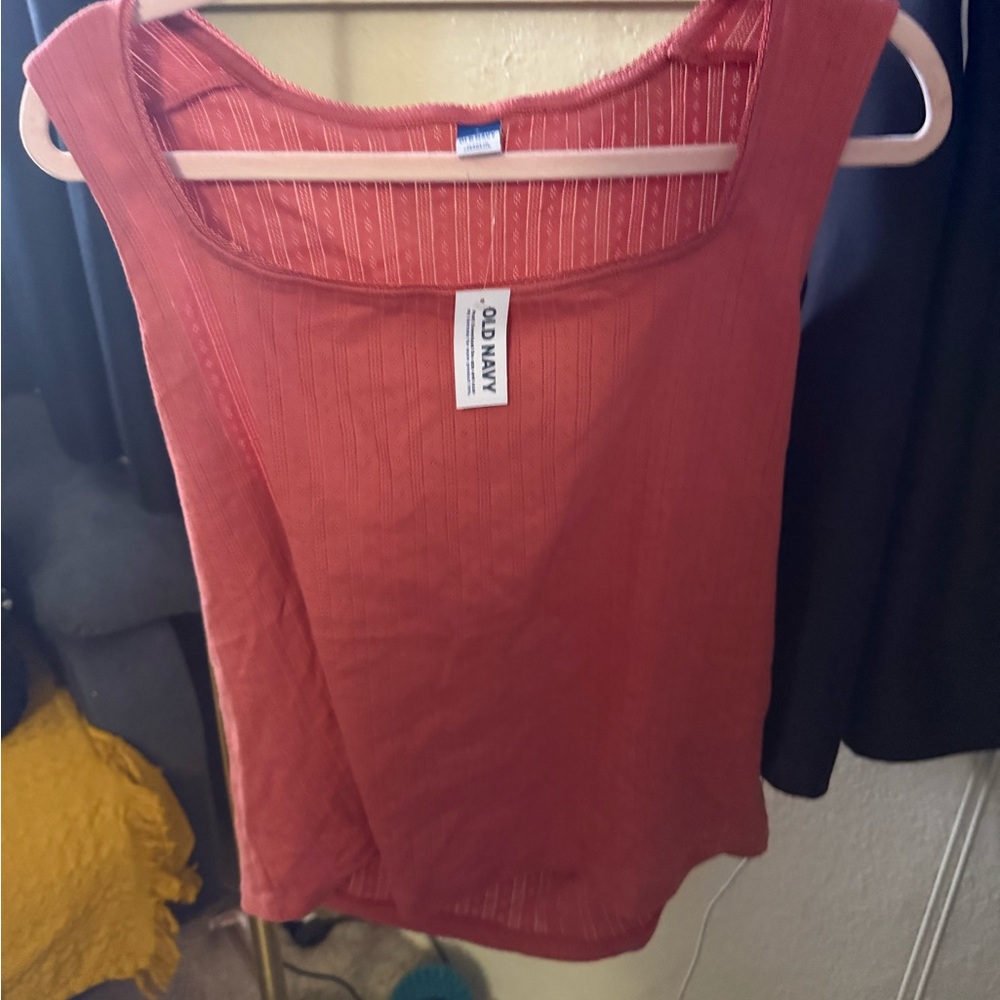 Old Navy Women's Brick Red Tank Top